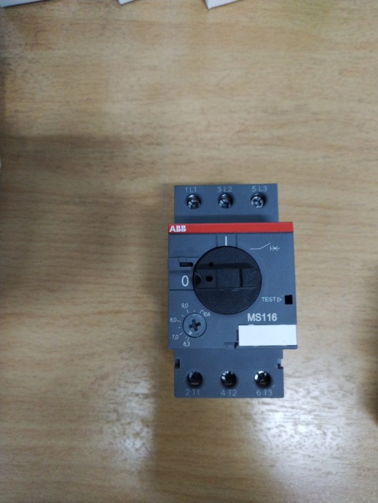 1SAM250000R1010 MS116-10 ABB Manual Motor Starter - Panels and Parts ...