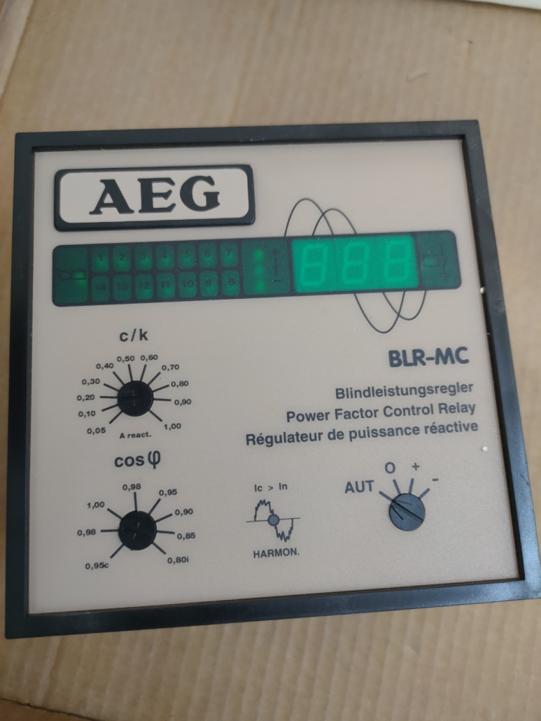 BLR-MC-12 AEG Automatic Power Factor Controller - Panels and Parts Shopping