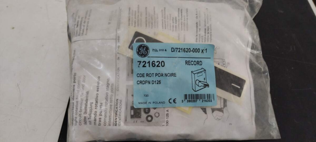 721620 GE Rotary Handle Record, D/721620-000 - Panels and Parts Shopping