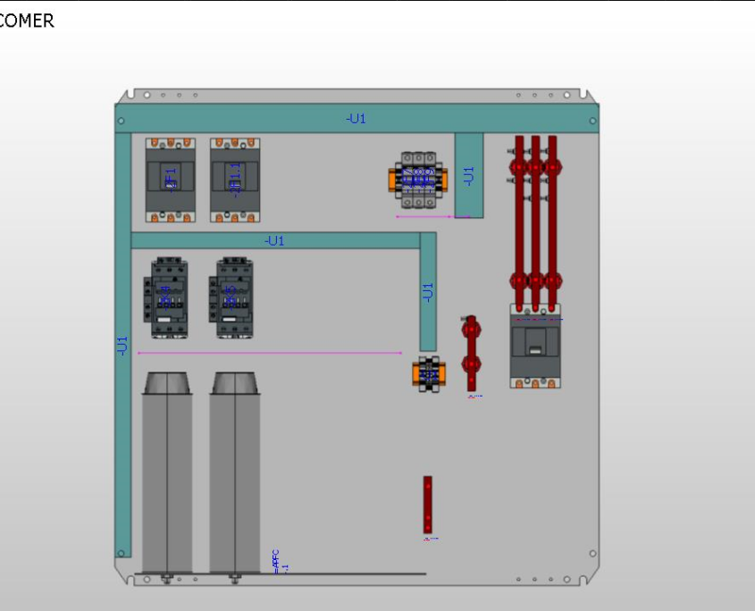 50 KVAr Automatic Power Factor Correction (APFC) WITH INCOMER - Panels ...