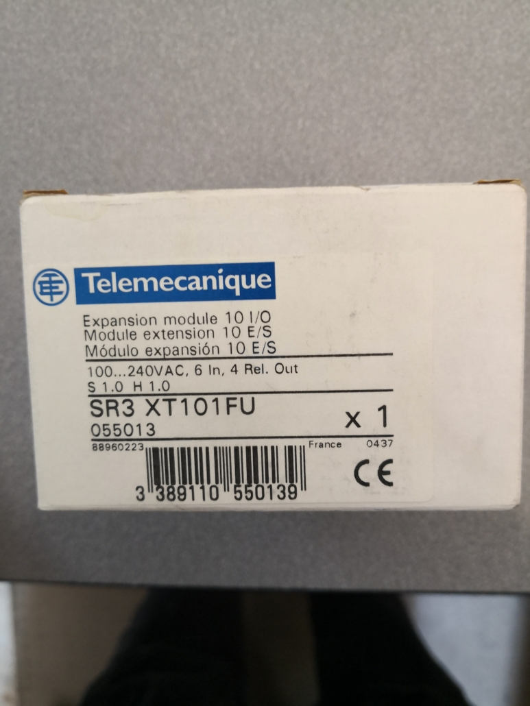 SR3XT101FU Schneider Discrete I/O extension module, Zelio Logic, 10 I/O ...