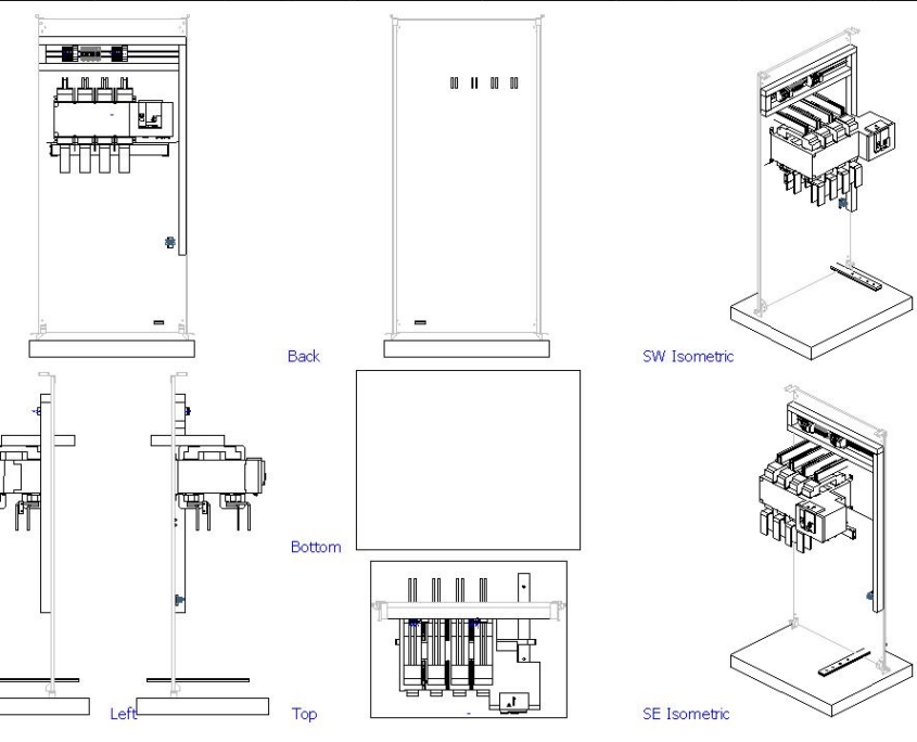 2000A Motorized Change Over Switch (ATS) - Panels and Parts Shopping