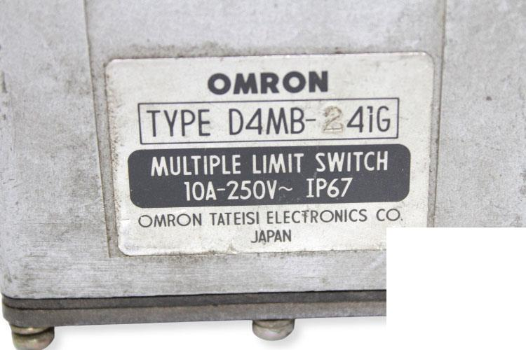 OMRON D4MB-331 – Interruttore A Camme – Nuovo In Scatola – Spedizione Veloce