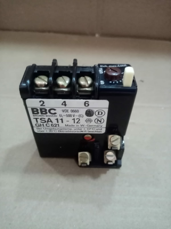 BBC TSA 11-12 Overload Relay