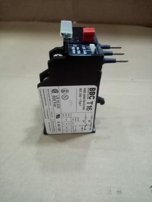 BBC T16 1.7-2.4A Overload Relay - Image 7