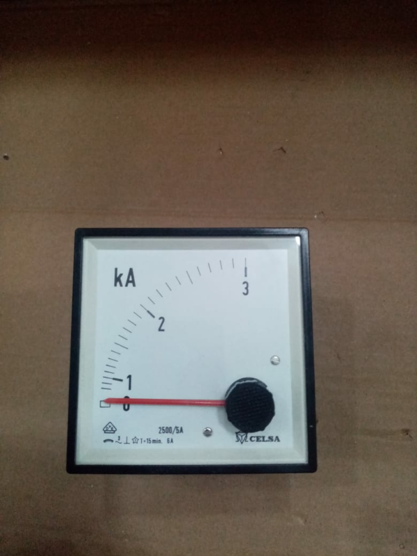 CELSA Ammeter 2500/5 96x96