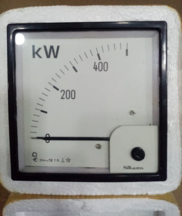 Silkaans Killowatt Meter 0-500kW 1000/5 380Vac 50Hz C9690 96x96 F4982