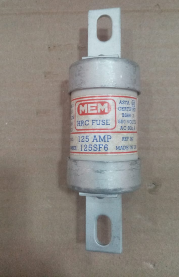 MEM 125SF6 125A HRC FUSE