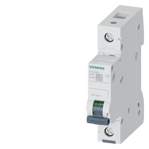 Miniature circuit breaker 230/400 V 6kA, 1-pole, C, 40 A