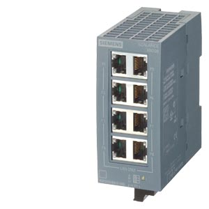 SCALANCE XB008 Unmanaged Industrial Ethernet Switch