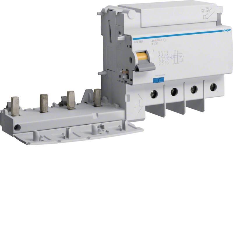 Earth leakage add-on block 4P 63A 30mA AC Class