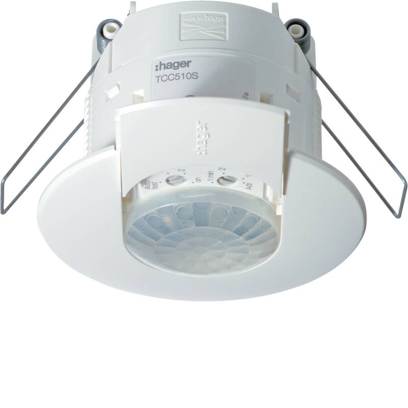 Presence detector 360° monobloc KNX, white