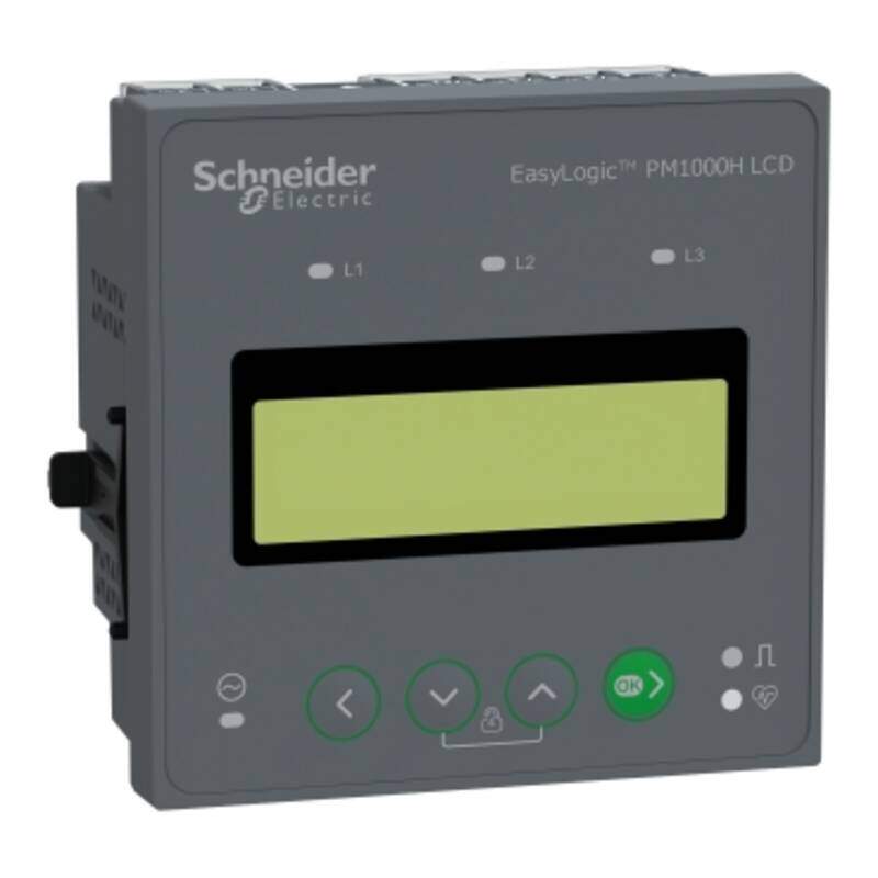 panel mount meter EasyLogic PM1225H, class 0.5, RS485, LCD