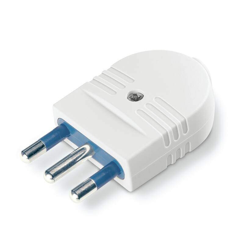 AZZURRA SERIES - PLUG 2P+E 16A WHITE