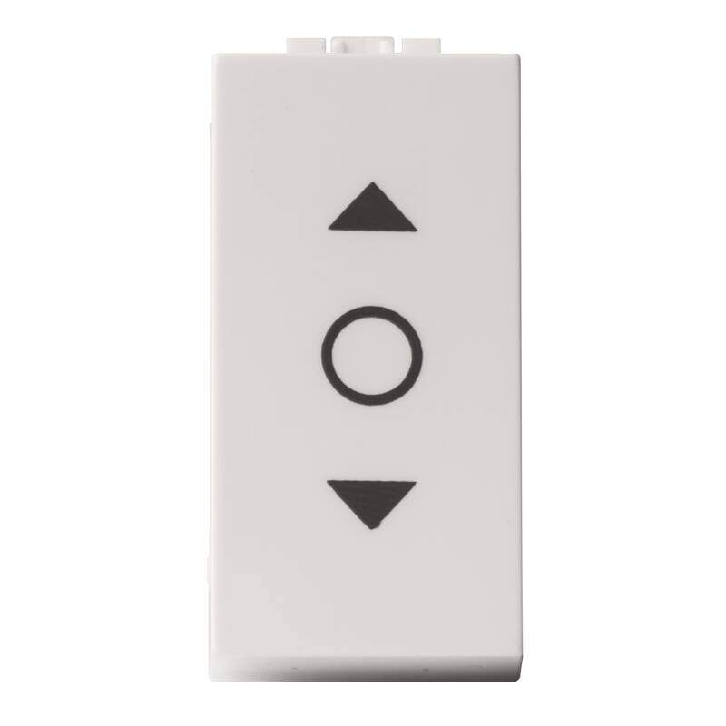 PUSH BUTTON - 10A WHITE