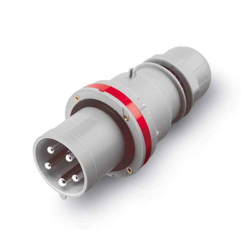 PLUG 63A 3P+E 6h 380-415V 60Hz 50Hz Mantle terminals