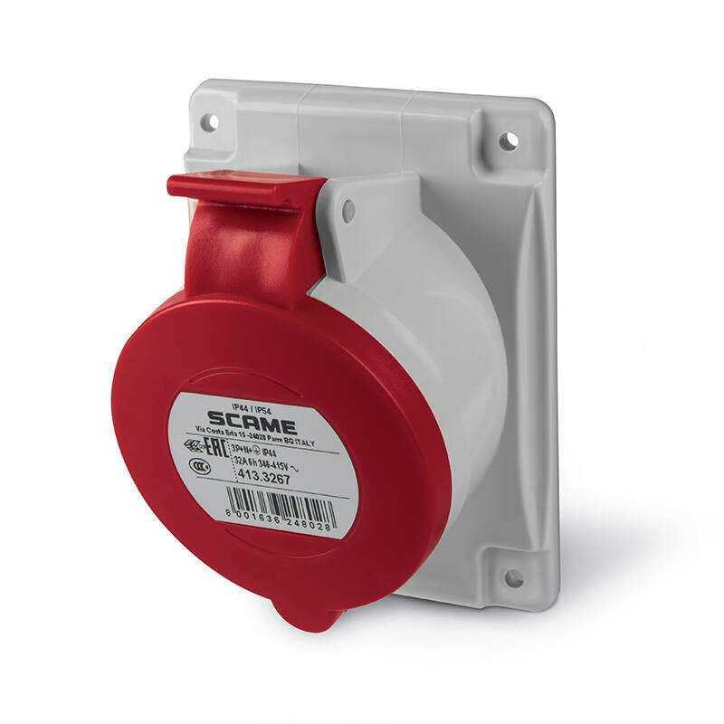 FLUSH-MOUNTING SOCKET