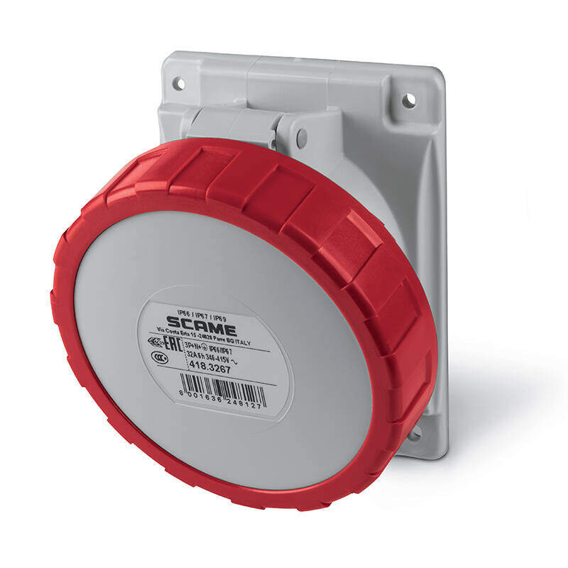 FLUSH-MOUNTING SOCKET