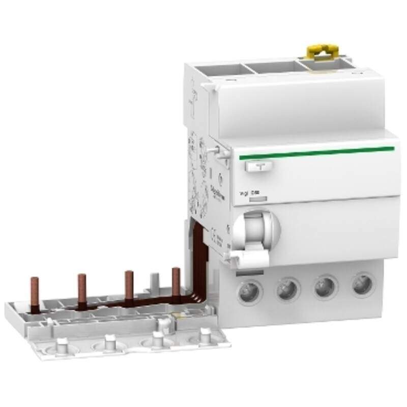 Vigi iC60 - earth leakage add-on block - 4P - 63A - 30mA - AC type