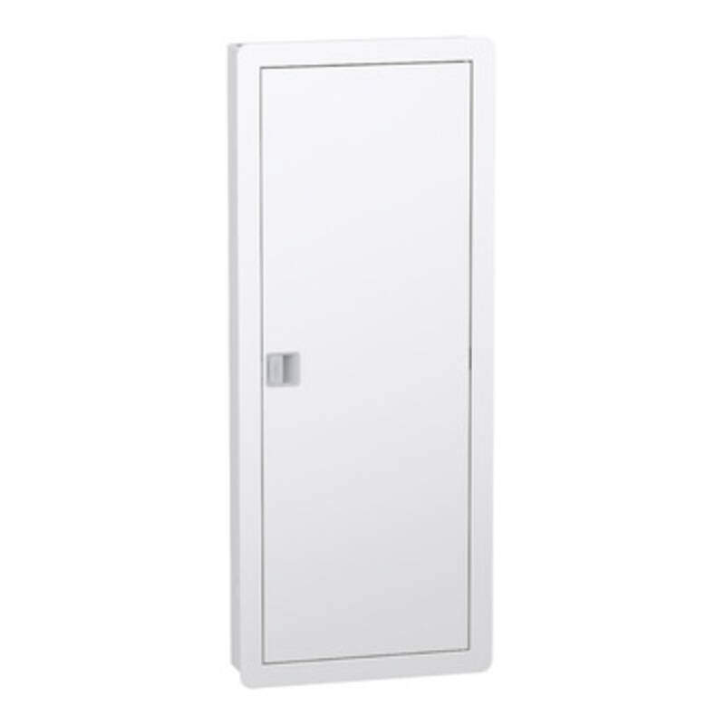 Distribution board, DBSeT, 96 ways, 100A, 6 row, flush mount