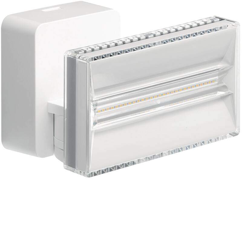 LED floodlight 3000 lm 4000K 30W IP55 IK04 adjustable wall-mount white EE637