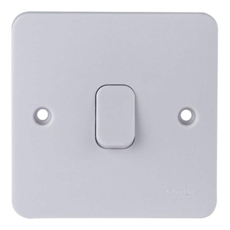 Lisse - 2-way plate switch - 1 gang - 10AX - white( Subject to availability)