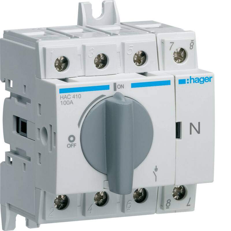 Load break switch 4P 100A