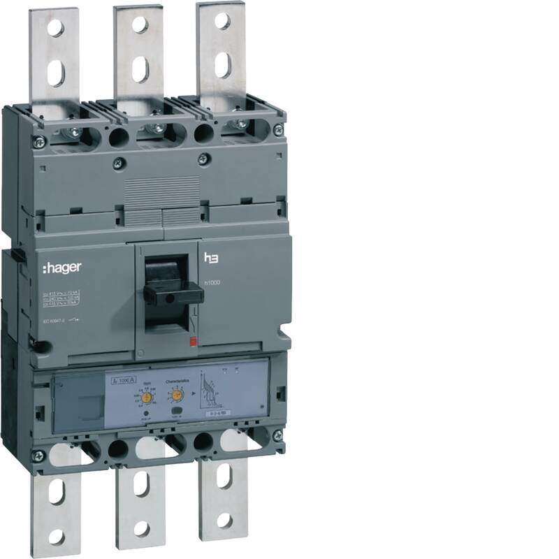 Moulded Case Circuit Breaker h1000 3P 50kA 1000A LSI