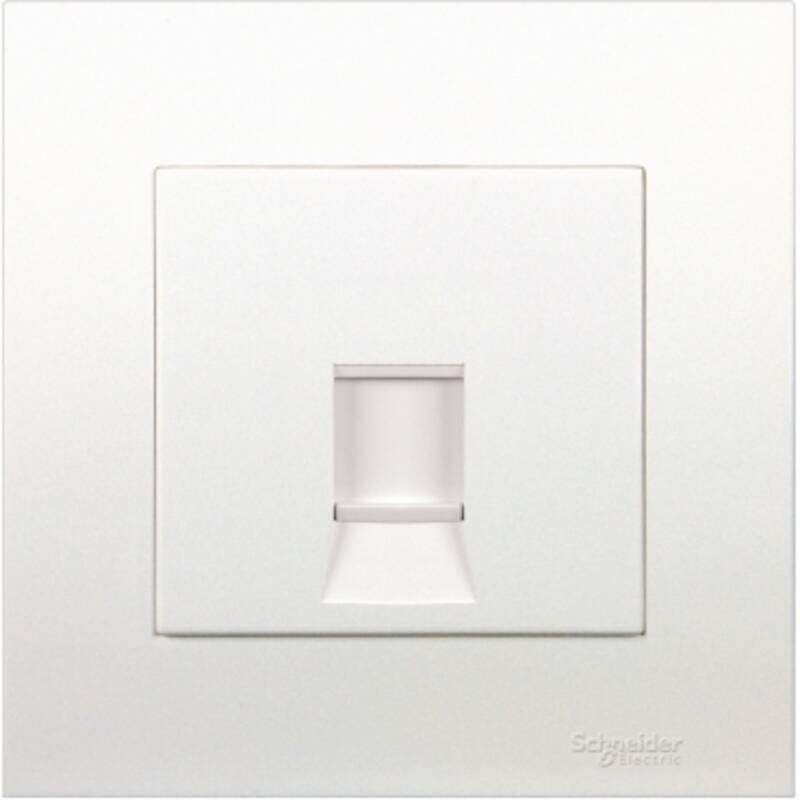 1 Gang Keystone Wallplate with Shutter