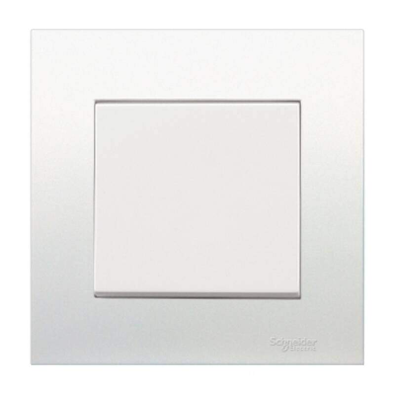 Switch, Vivace, 16AX, 250V, 2 way, 2 gang, white