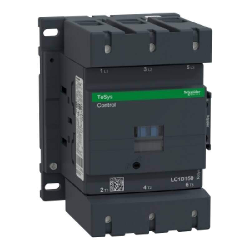 TeSys D contactor - 3P(3 NO) - AC-3 - <= 440 V 150 A - 380 V AC 50/60 Hz coil