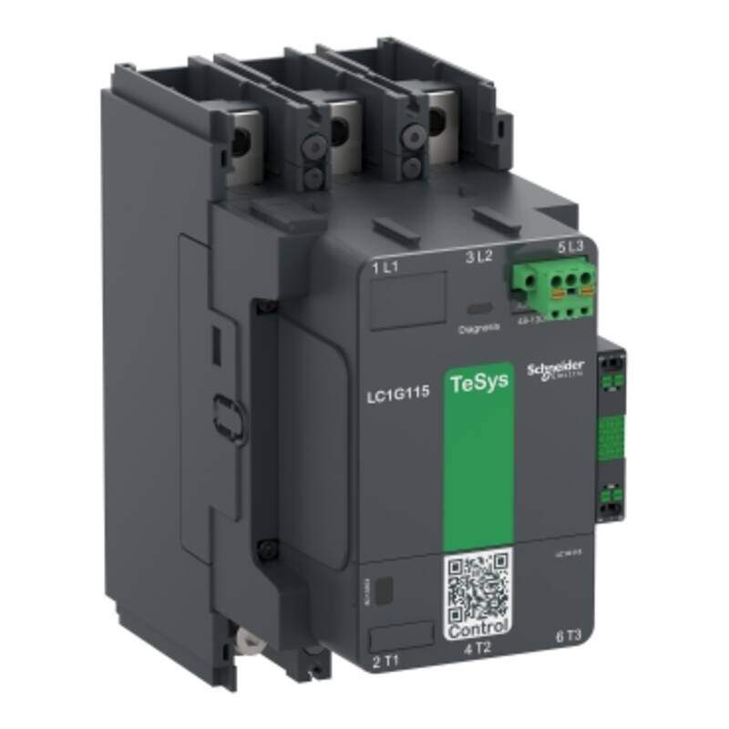 Contactor, high power, TeSys Giga, standard version, 3 pole/NO, AC-3 <=440V 185A, 100-250VAC/DC coil