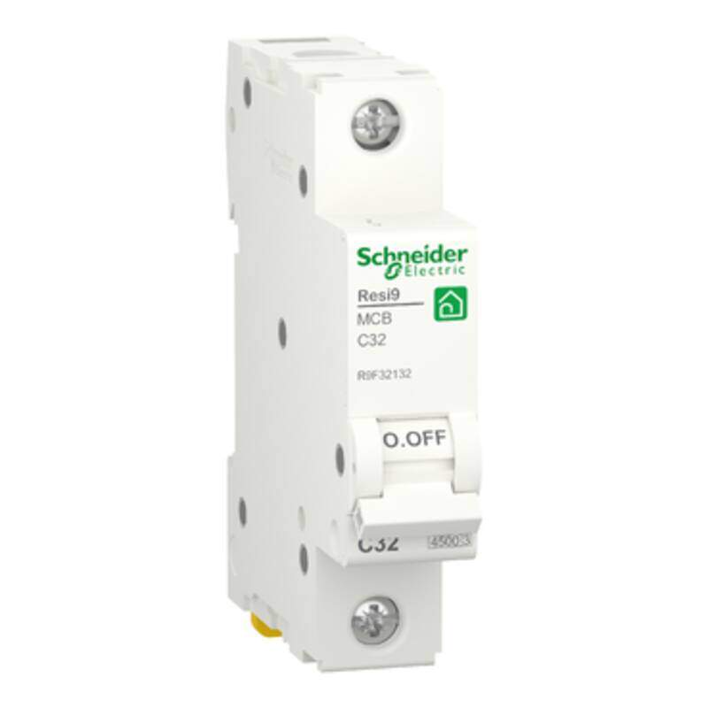 Miniature circuit breaker (MCB), Resi9, 1P, 32A, C curve, 4500A (IEC/EN 60898-1)