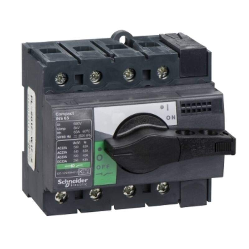 switch-disconnector Compact INS63 - 4 poles - 63 A