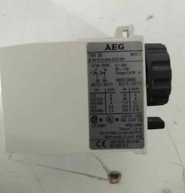 AEG TMI 30 Pneumatic Timer 910-304-572-00 - Image 6