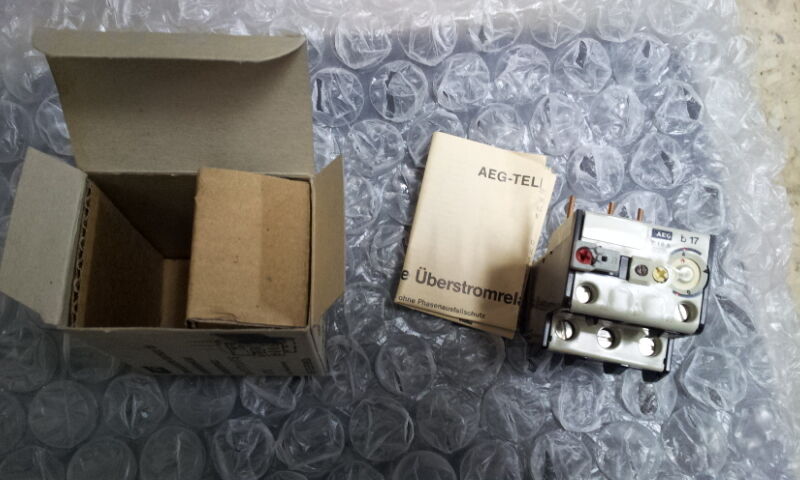 b17V AEG  4-6A Thermal Overload Relay 910-341-911 UL Listed - Image 3