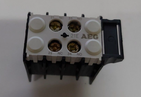 HS5K.11 AEG Auxiliary Contact Block 1NO 1NC Top Mounted 910-304-902