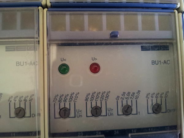 BU1-AC Woodward SEG OVER & UNDER Voltage Protection Type 110VAC 50/60Hz - Image 5